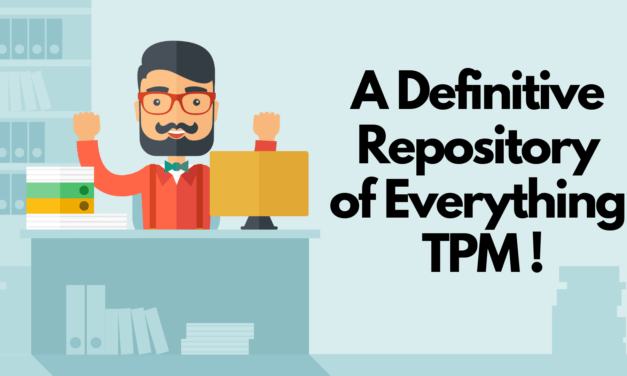 TPM Job Preparation Kit – A Definitive Repository Of Everything TPM