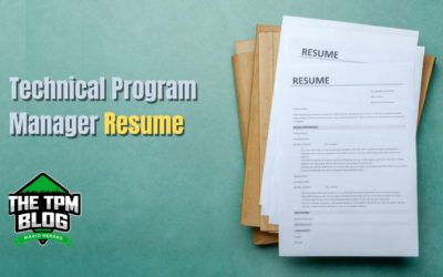 Your Guide to Technical Program Manager Resume (2024 Checklist)